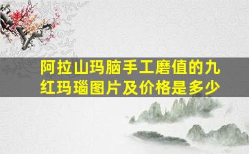 阿拉山玛脑手工磨值的九红玛瑙图片及价格是多少