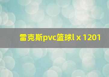 雷克斯pvc篮球lⅹ1201