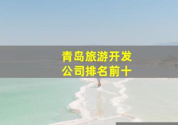 青岛旅游开发公司排名前十