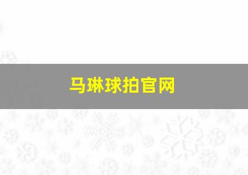 马琳球拍官网