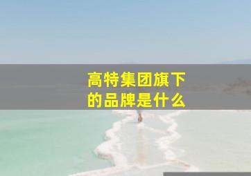 高特集团旗下的品牌是什么