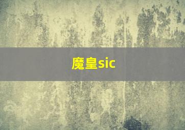 魔皇sic