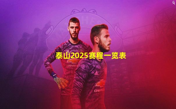 泰山2025赛程一览表